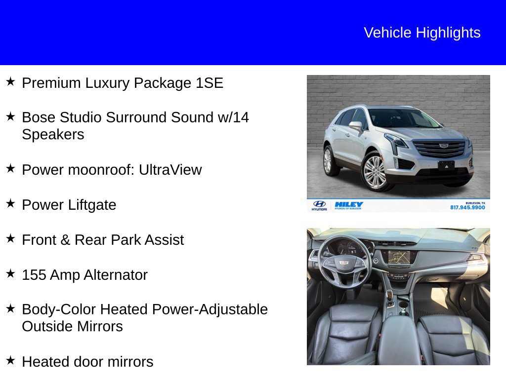 Used 2019 Cadillac XT5 Premium Luxury FWD image 9