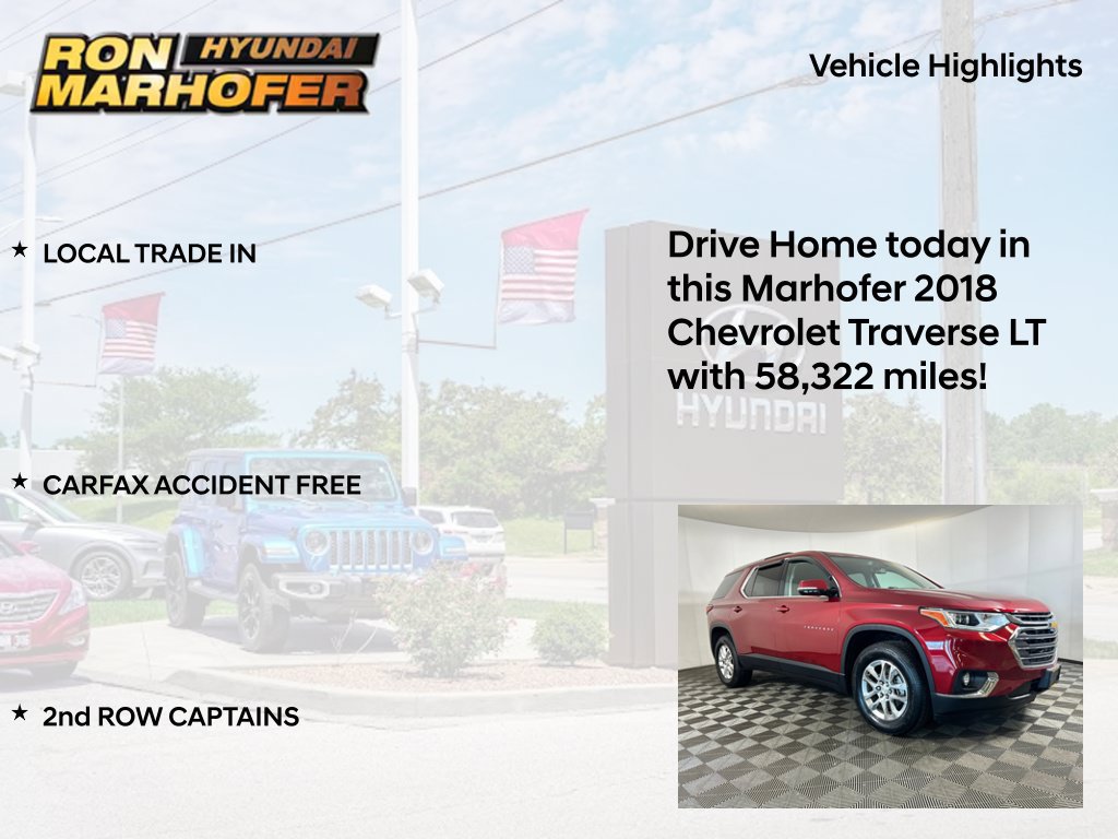 Used 2018 Chevrolet Traverse LT FWD image 15