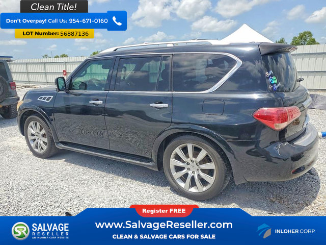 Used 2012 INFINITI QX56 2WD w/ Theater Pkg image 3