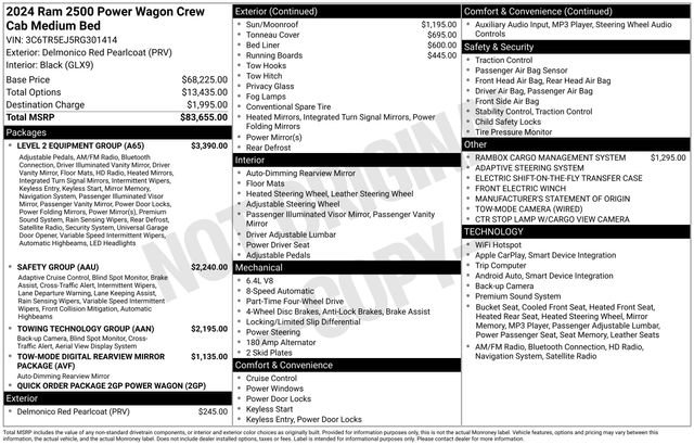 Used 2024 RAM 2500 Power Wagon w/ Level 2 Equipment Group image 50