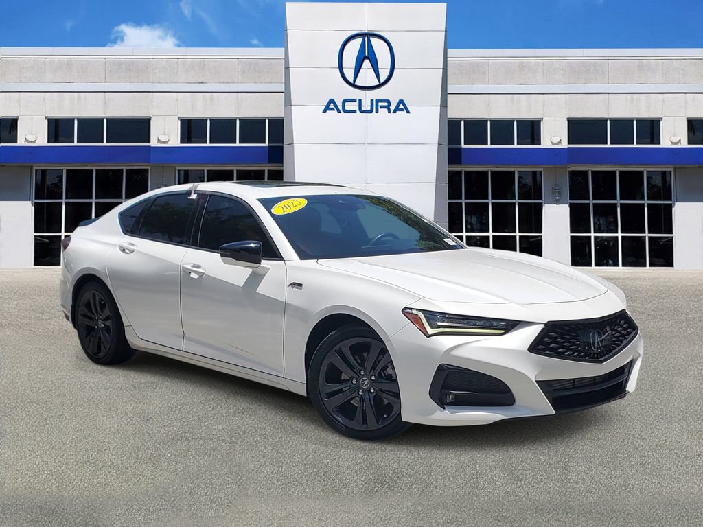 Used 2023 Acura TLX w/ A-SPEC Pkg FWD video 1