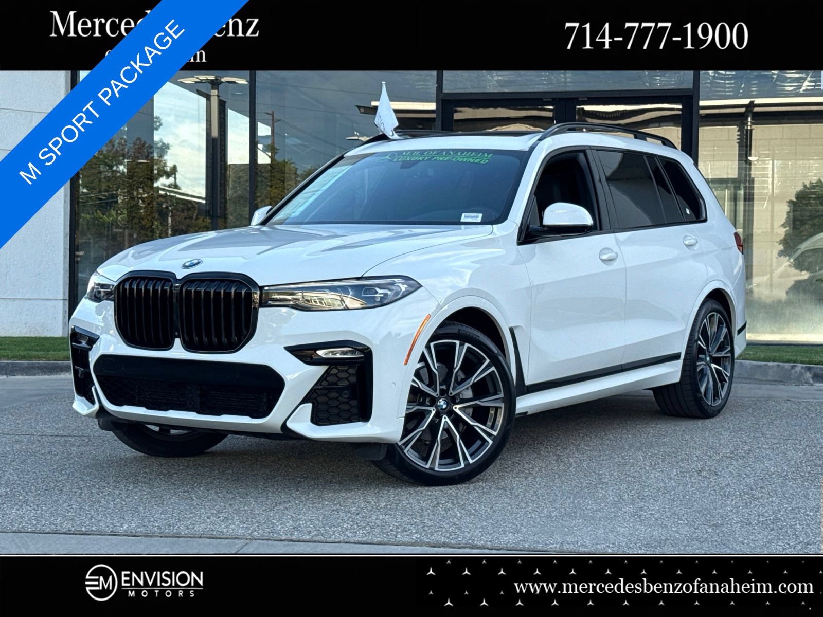Used 2022 BMW X7 xDrive40i w/ M Sport Package AWD/4WD image 1