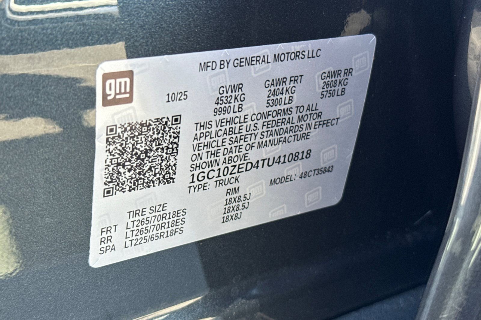 Used 2026 Chevrolet Silverado EV LT w/ Plus Package image 53