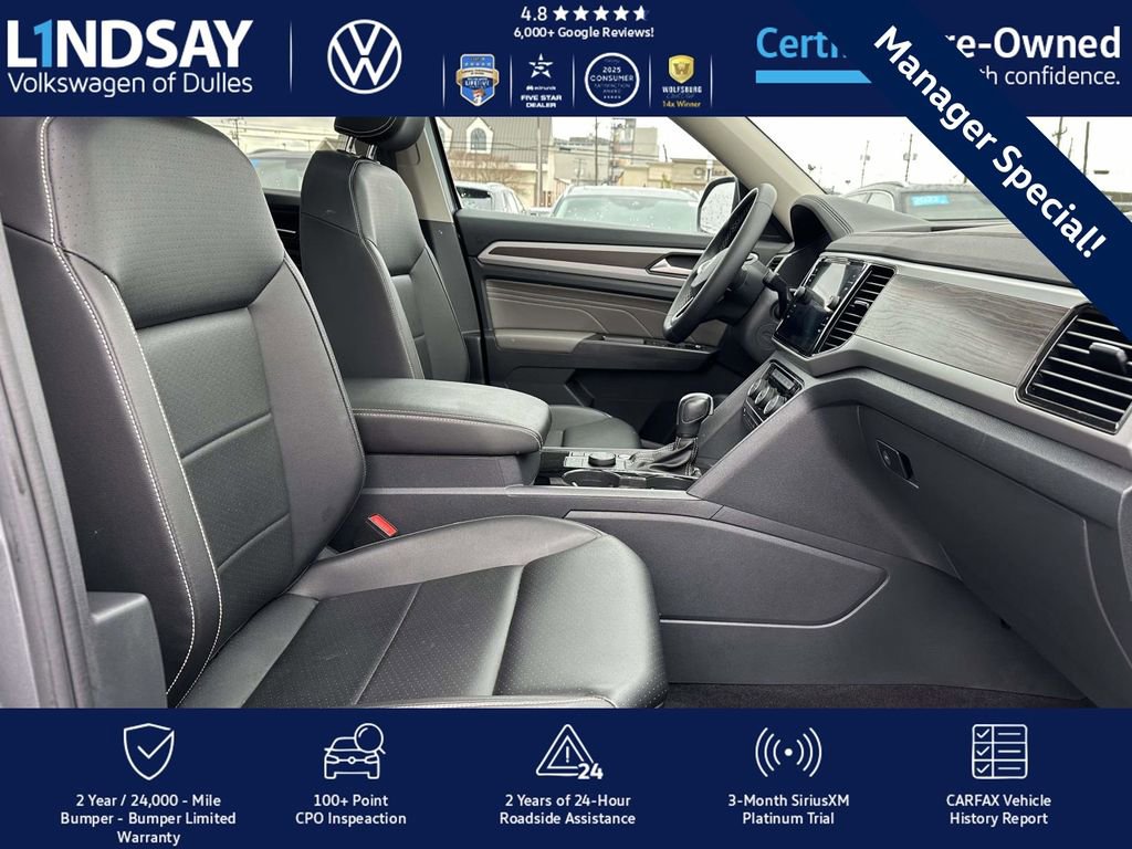 Certified 2023 Volkswagen Atlas SE w/ Panoramic Sunroof Package image 12