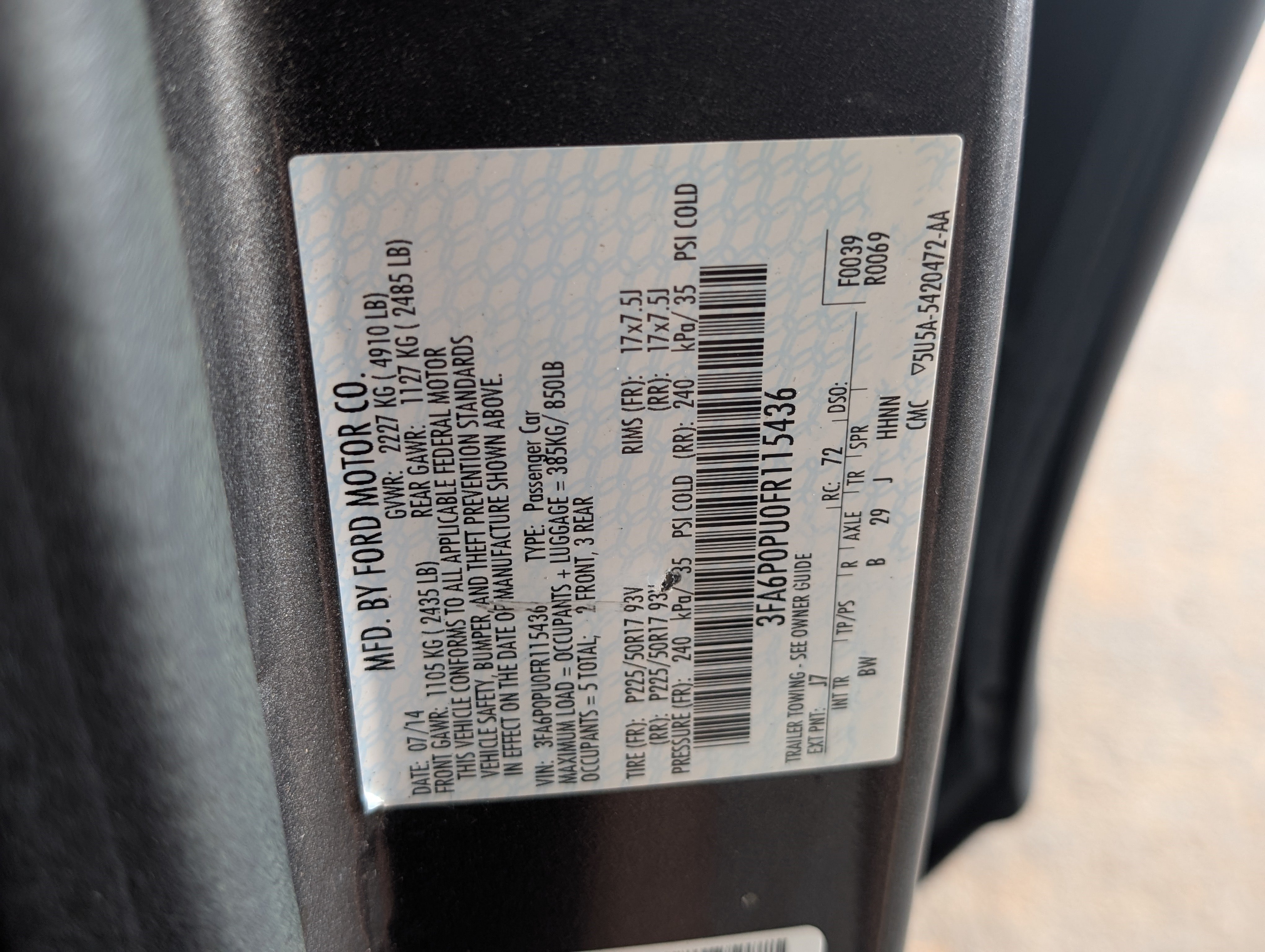Used 2015 Ford Fusion Energi SE FWD image 32