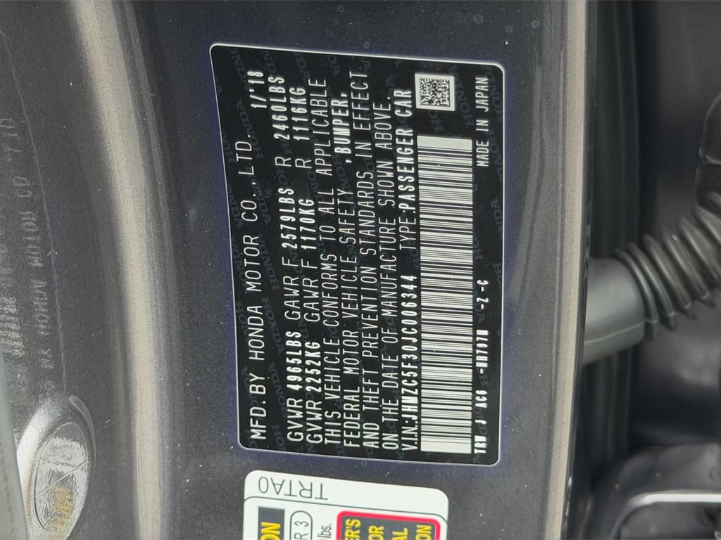 Used 2018 Honda Clarity Touring image 29
