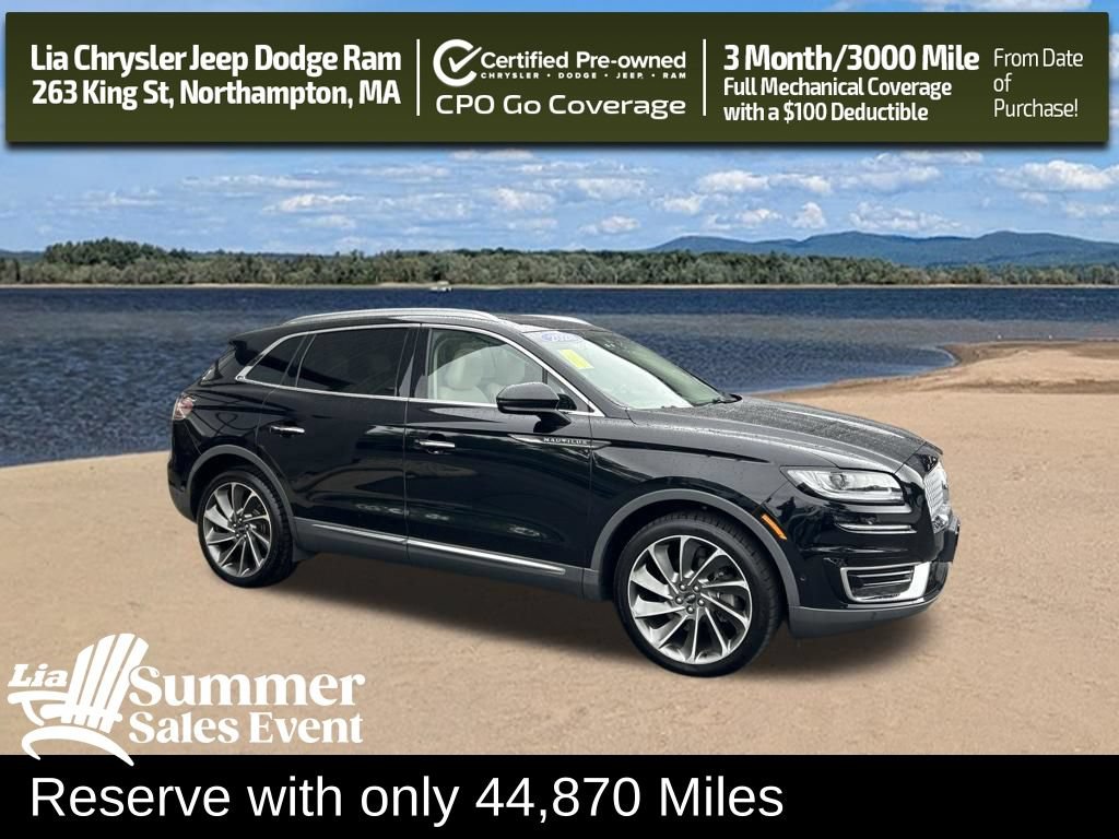 Used 2020 Lincoln Nautilus Reserve w/ Equipment Group 202A