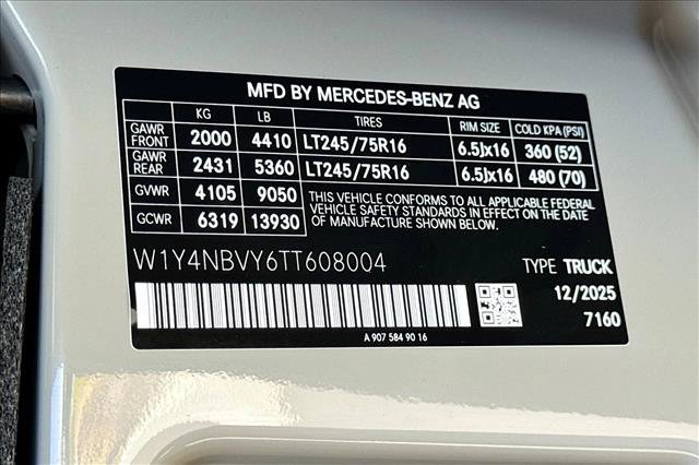 New 2026 Mercedes-Benz Sprinter 2500 image 26