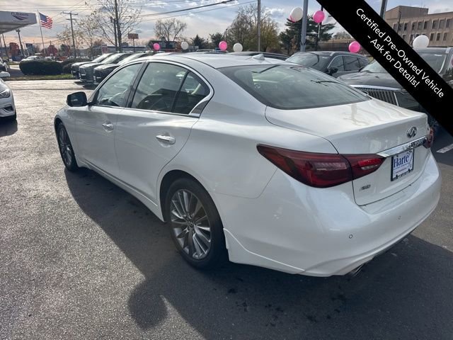 Certified 2022 INFINITI Q50 Luxe w/ Cargo Package image 7