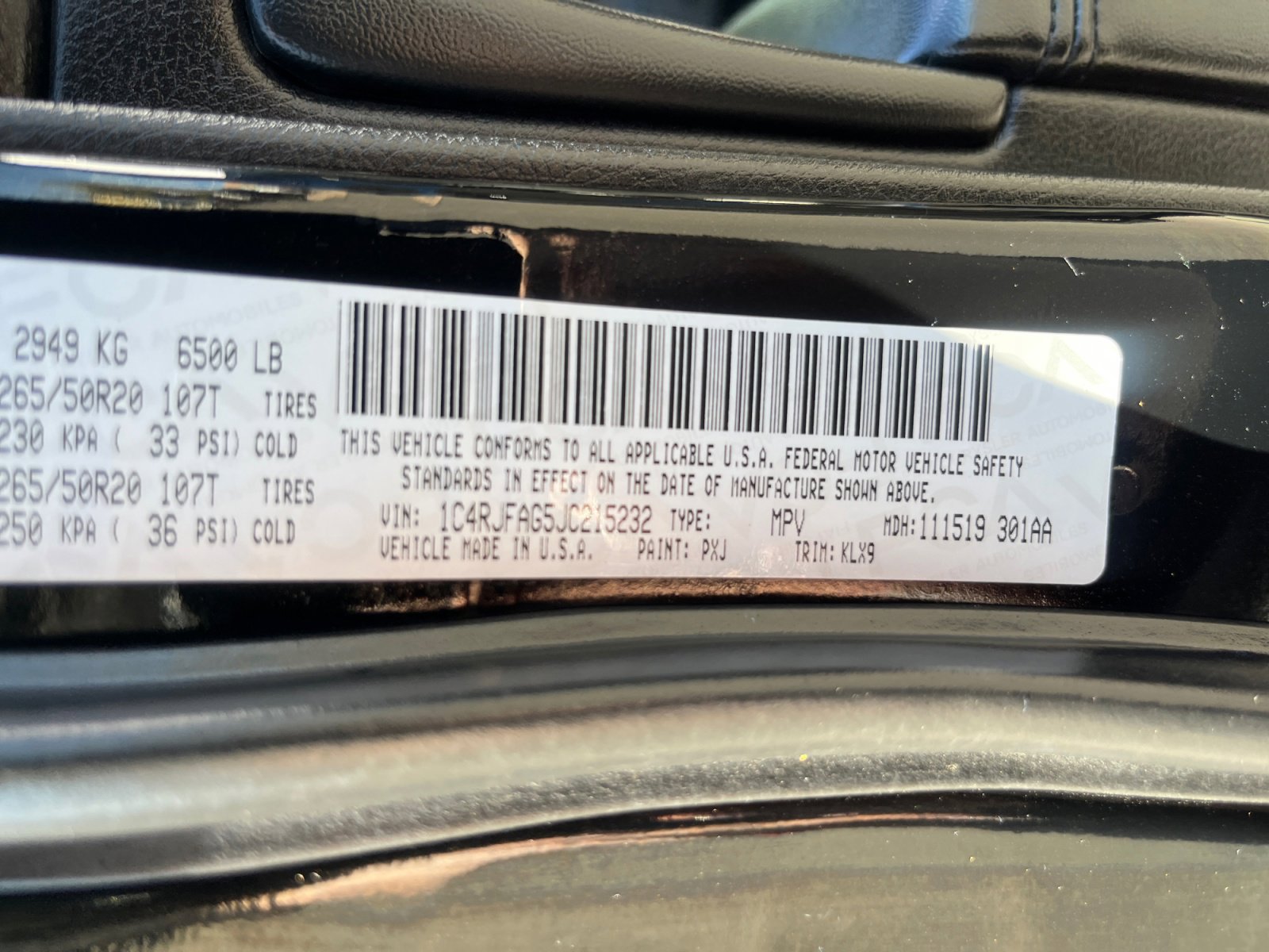 Used 2018 Jeep Grand Cherokee Altitude image 25