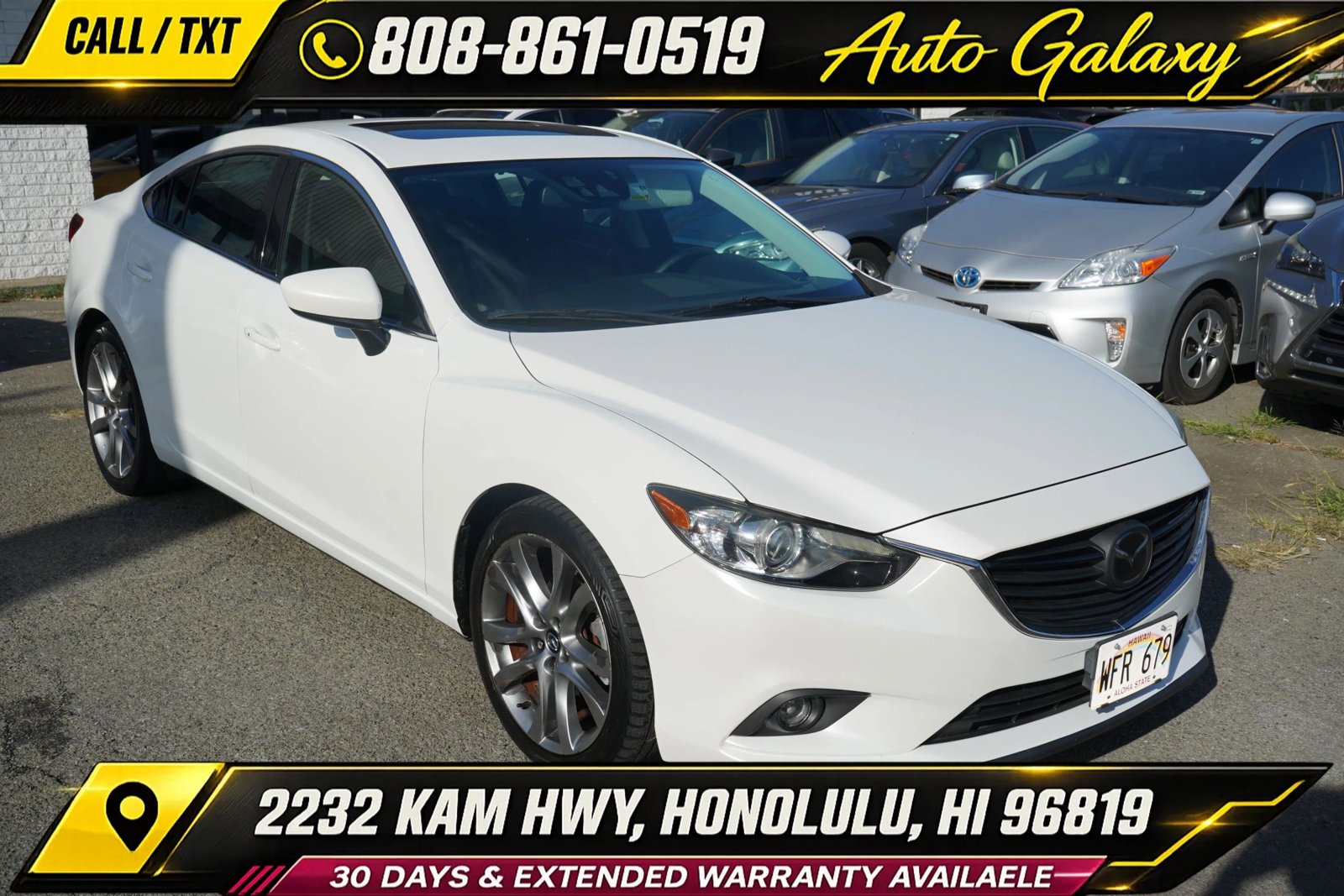 Used 2015 MAZDA MAZDA6 Grand Touring w/ GT Technology Package