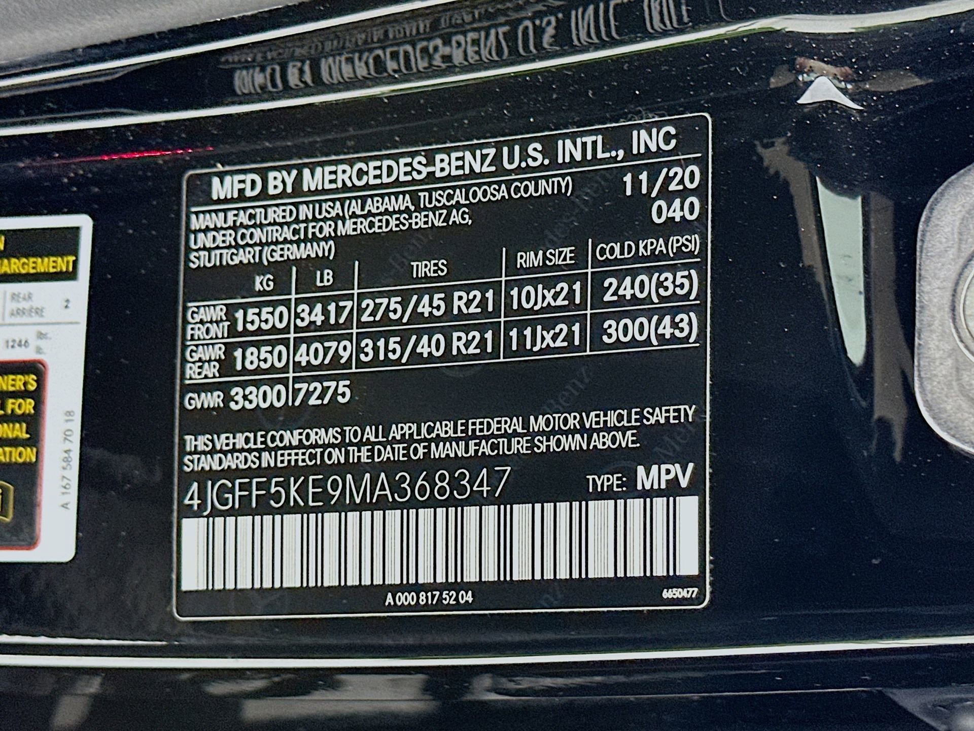 Certified 2021 Mercedes-Benz GLS 450 4MATIC image 35