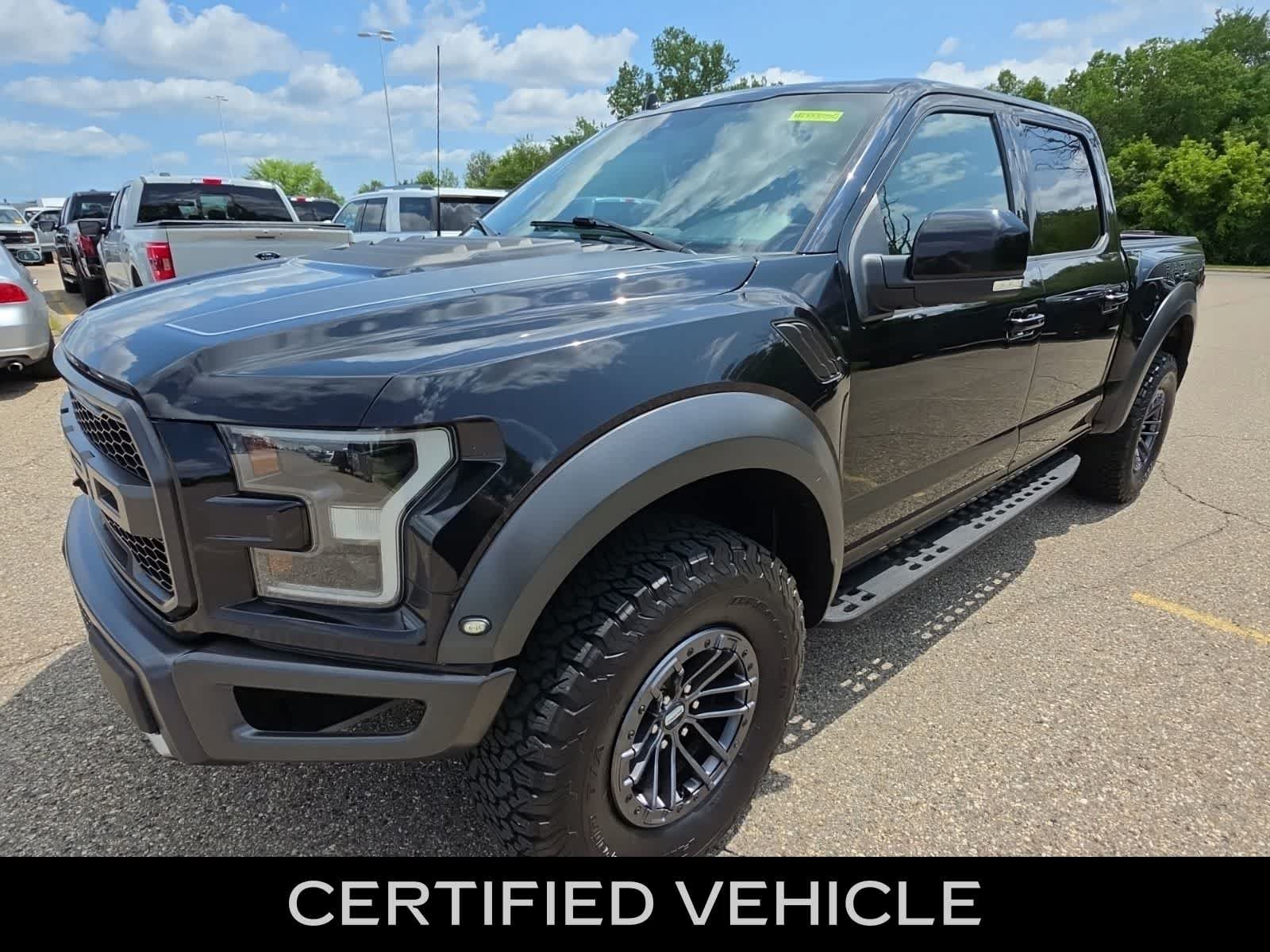 Certified 2019 Ford F150 Raptor w/ Equipment Group 802A Luxury
