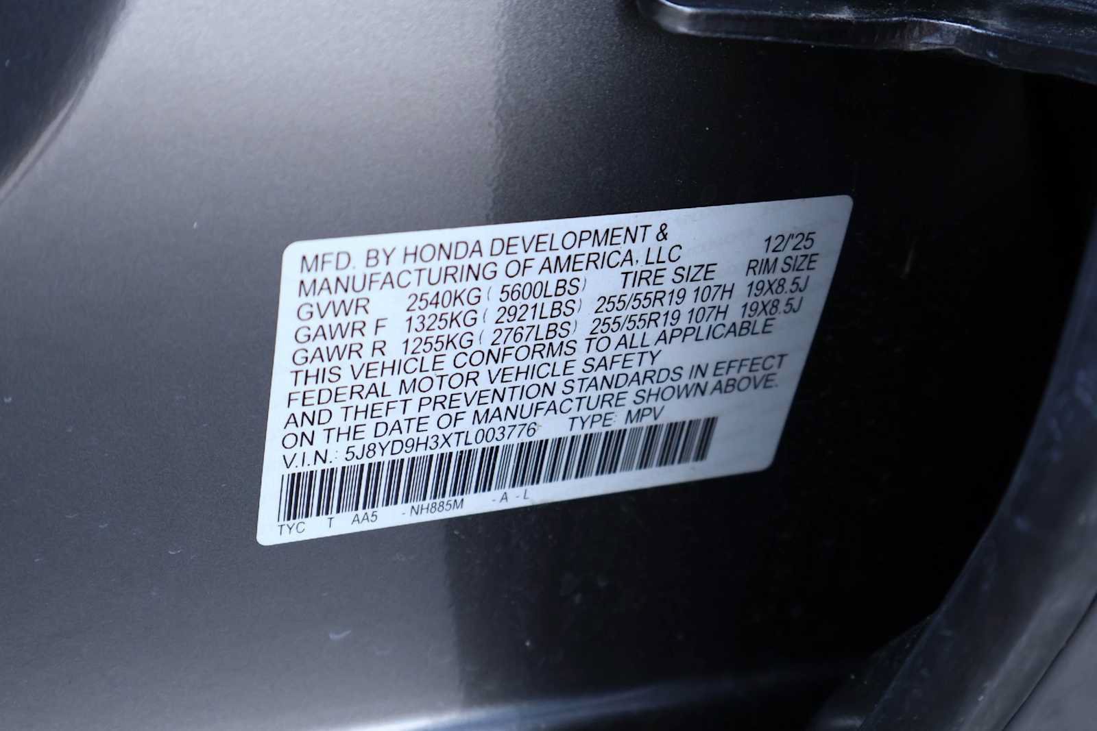 Certified 2026 Acura MDX FWD image 21