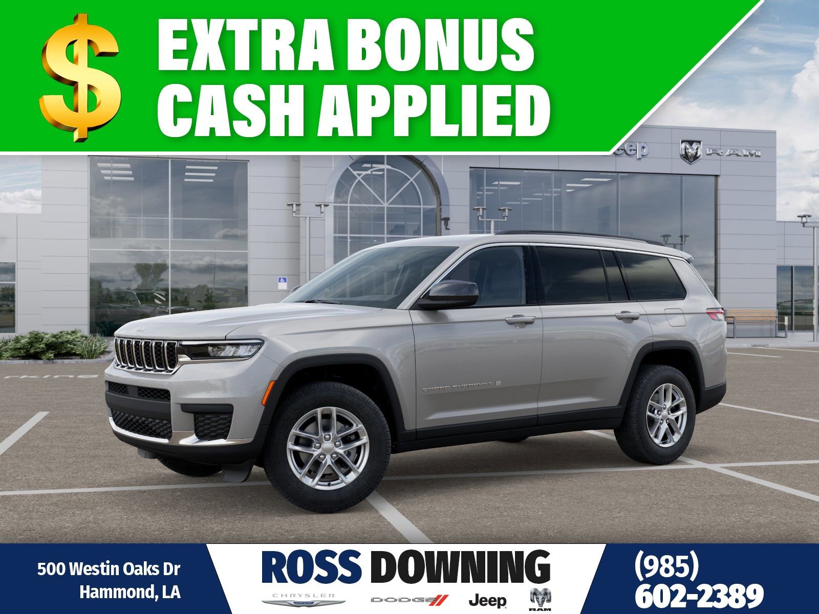 New 2025 Jeep Grand Cherokee L Laredo