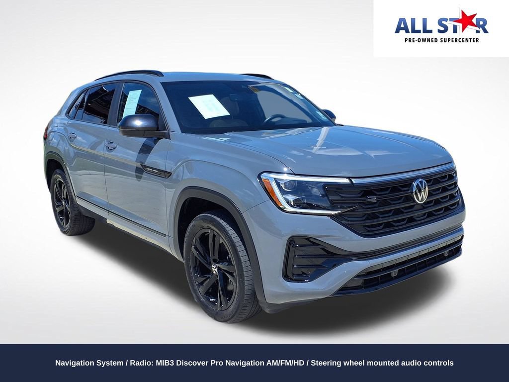 Used 2025 Volkswagen Atlas Cross Sport SEL R-Line AWD/4WD image 1