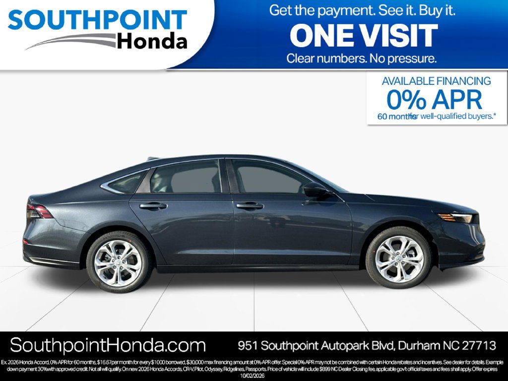 New 2026 Honda Accord LX image 2