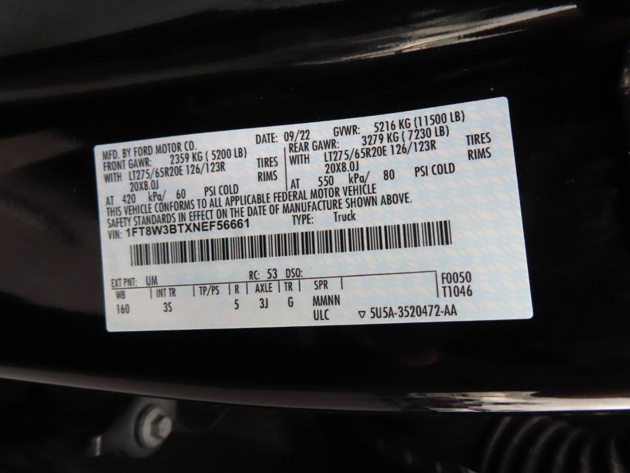 Used 2022 Ford F350 XLT w/ Black Appearance Package AWD/4WD image 20
