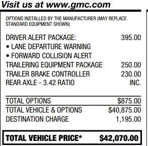Certified 2021 GMC Canyon AT4 w/ Driver Alert Package image 2