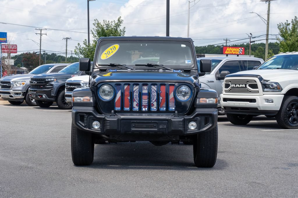 Used 2020 Jeep Wrangler Unlimited Sahara AWD/4WD image 2