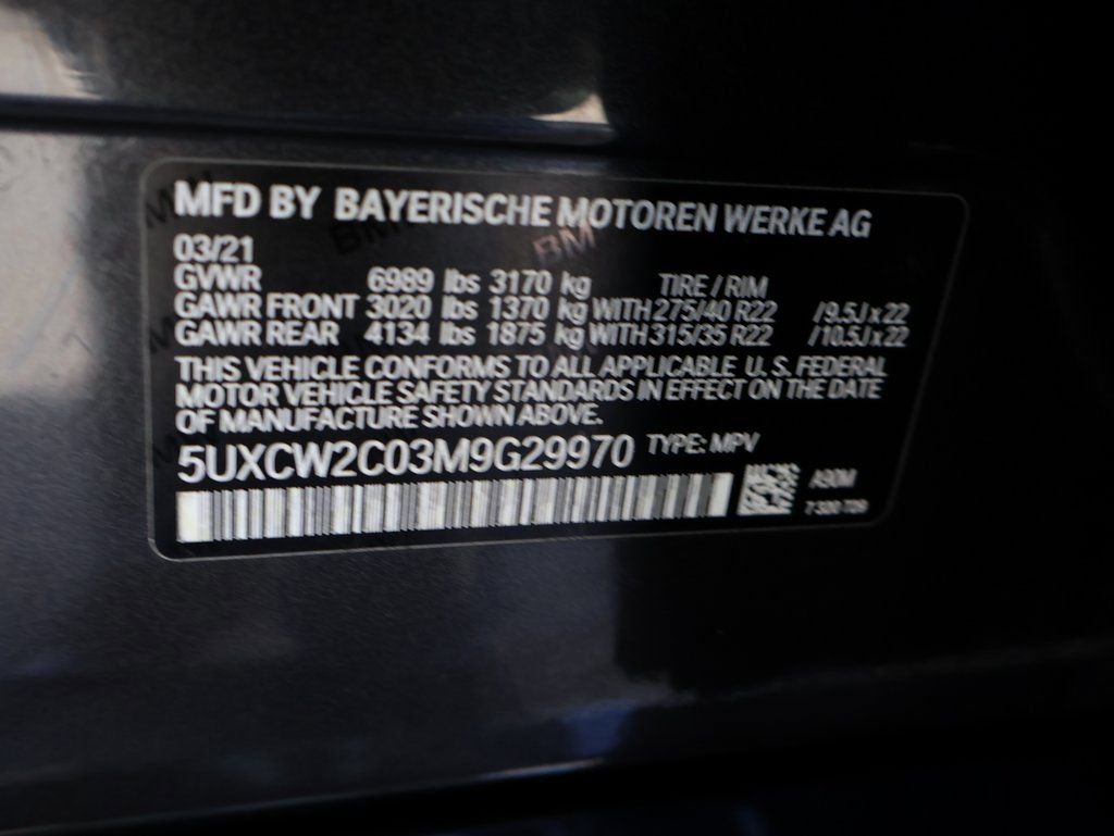 Used 2021 BMW X7 xDrive40i w/ Premium Package image 52