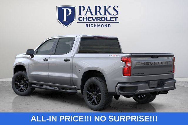 New 2026 Chevrolet Silverado 1500 Custom w/ Turbomax Blackout Package AWD/4WD image 6