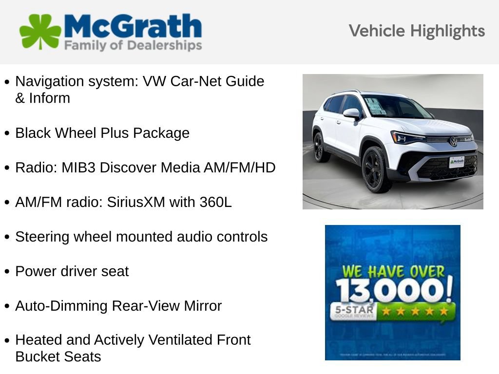 New 2026 Volkswagen Taos SEL AWD/4WD image 6