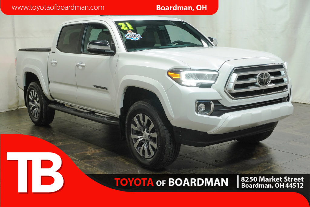 Certified 2021 Toyota Tacoma Limited w/ Blackout Package (TMS)