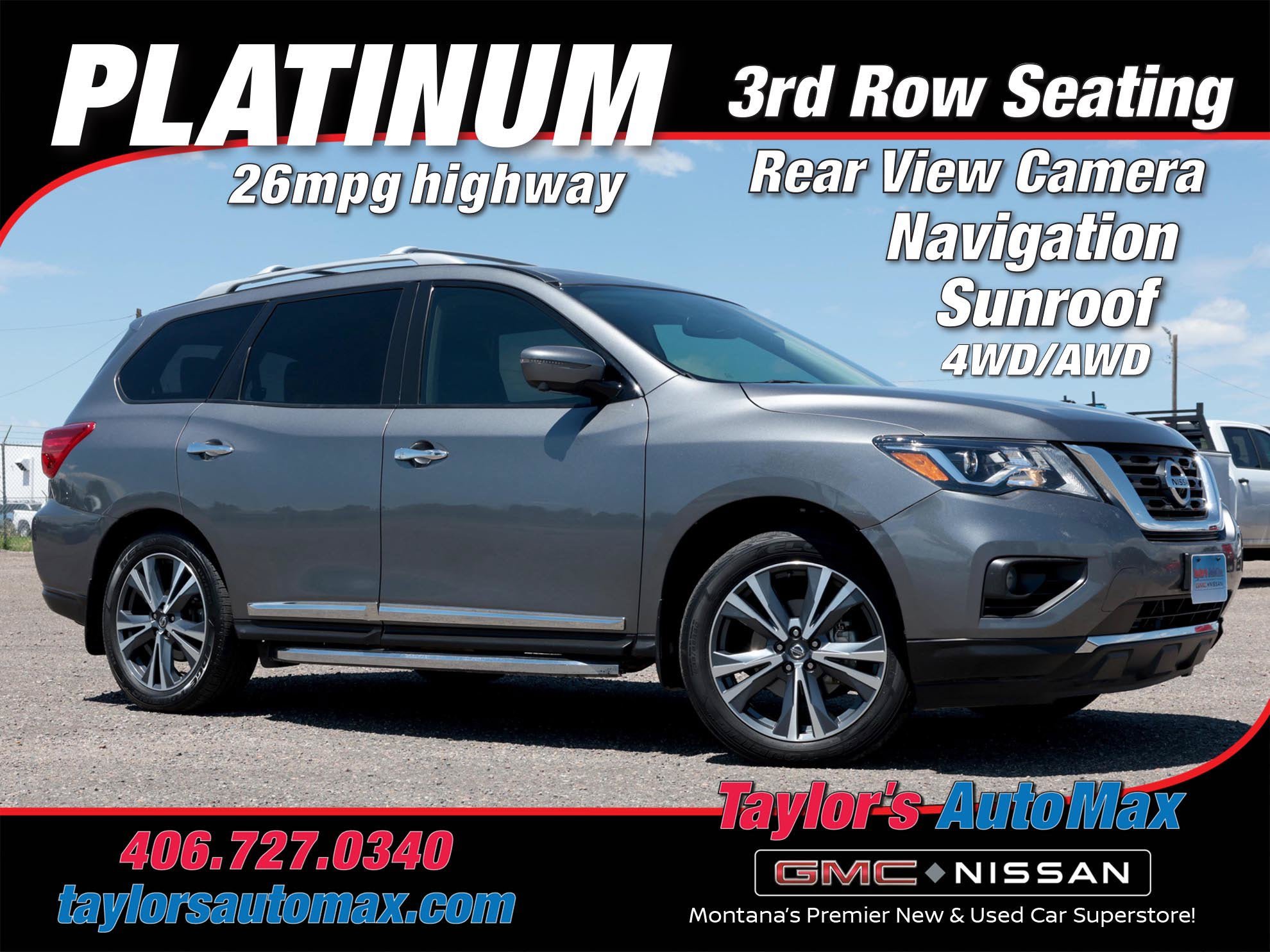 Used 2019 Nissan Pathfinder Platinum