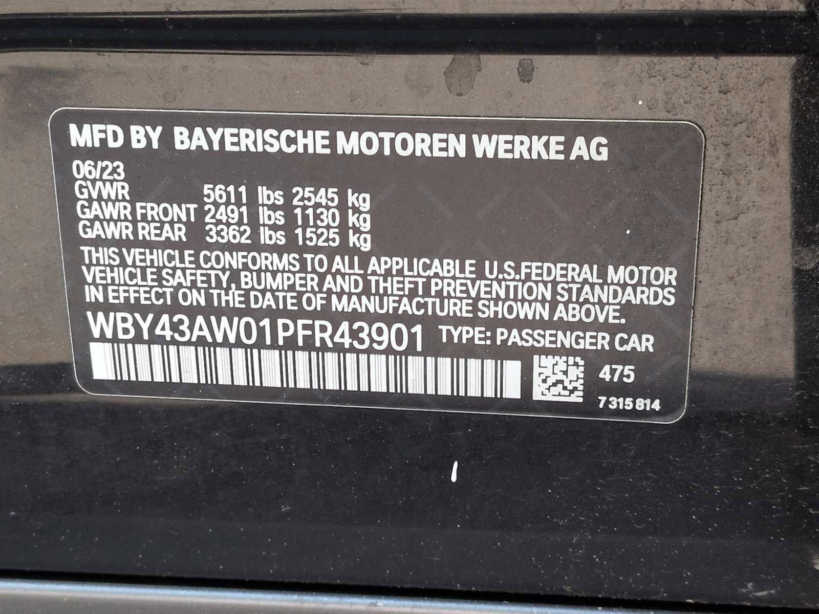 Certified 2023 BMW i4 eDrive35 w/ Premium Package RWD image 37