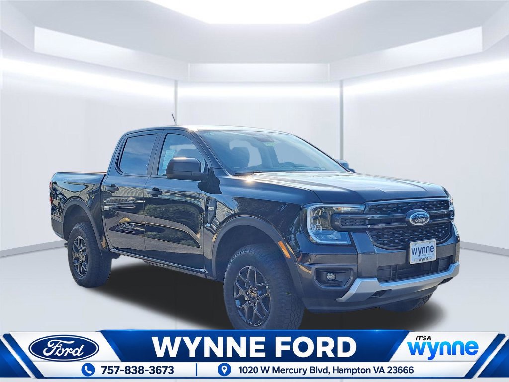 New 2026 Ford Ranger XLT w/ Trailer Tow Package AWD/4WD 360° Tour