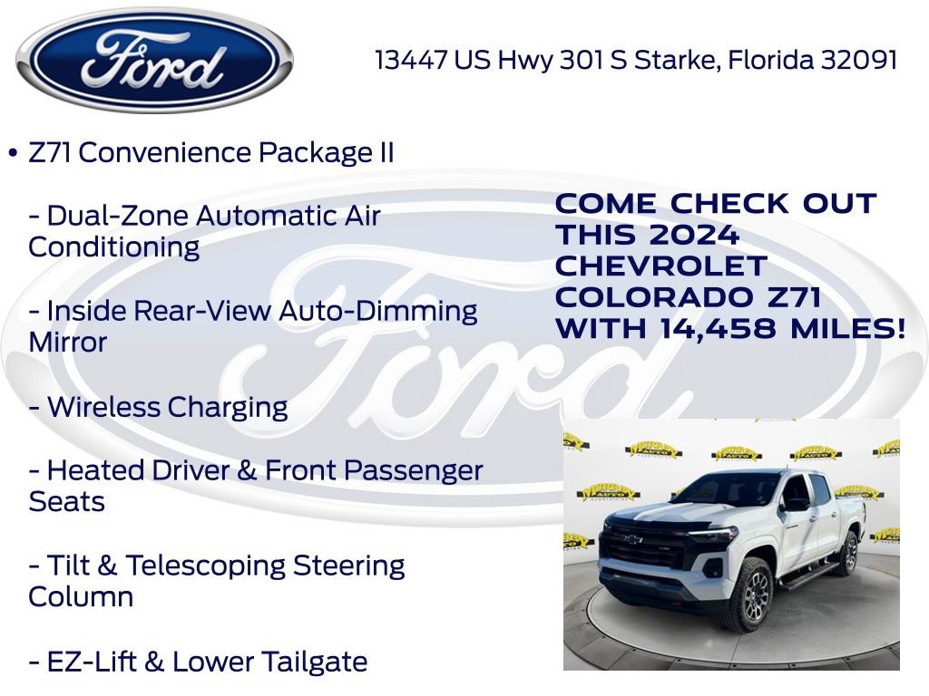Used 2024 Chevrolet Colorado Z71 w/ Z71 Convenience Package 2 image 25