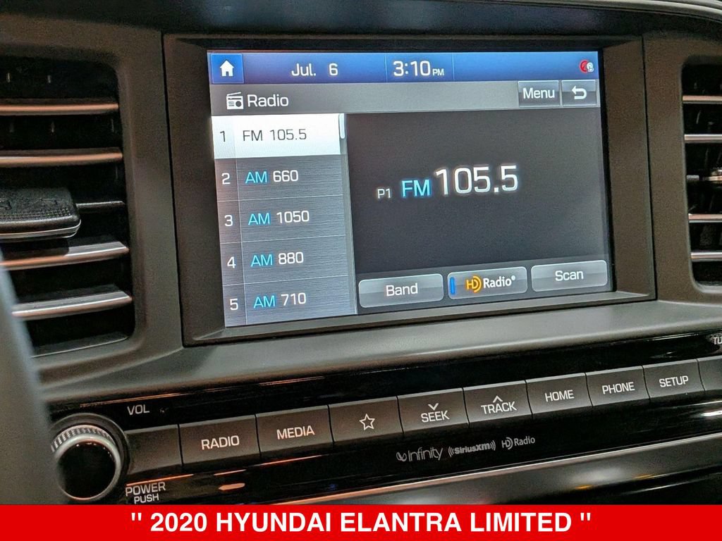 Used 2020 Hyundai Elantra Limited w/ Cargo Package (C1) FWD image 24