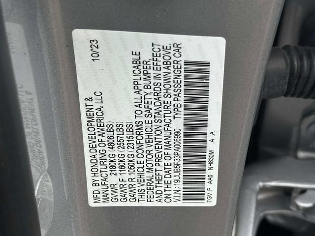 Certified 2023 Acura TLX FWD image 26