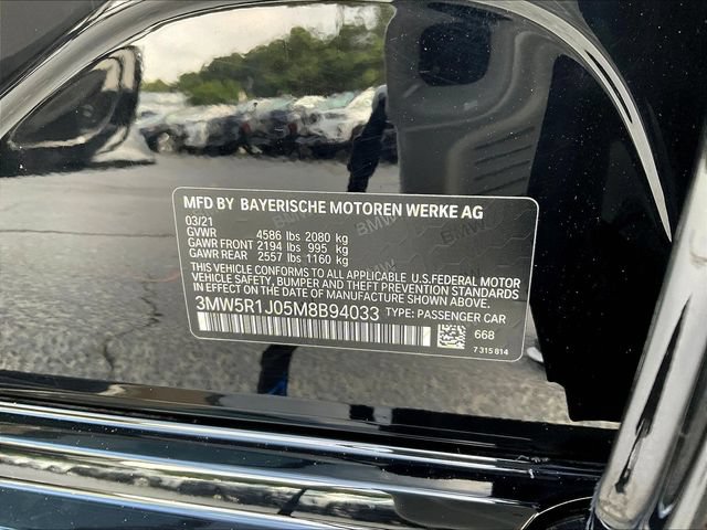 Used 2021 BMW 330i Sedan w/ Driving Assistance Package RWD image 21
