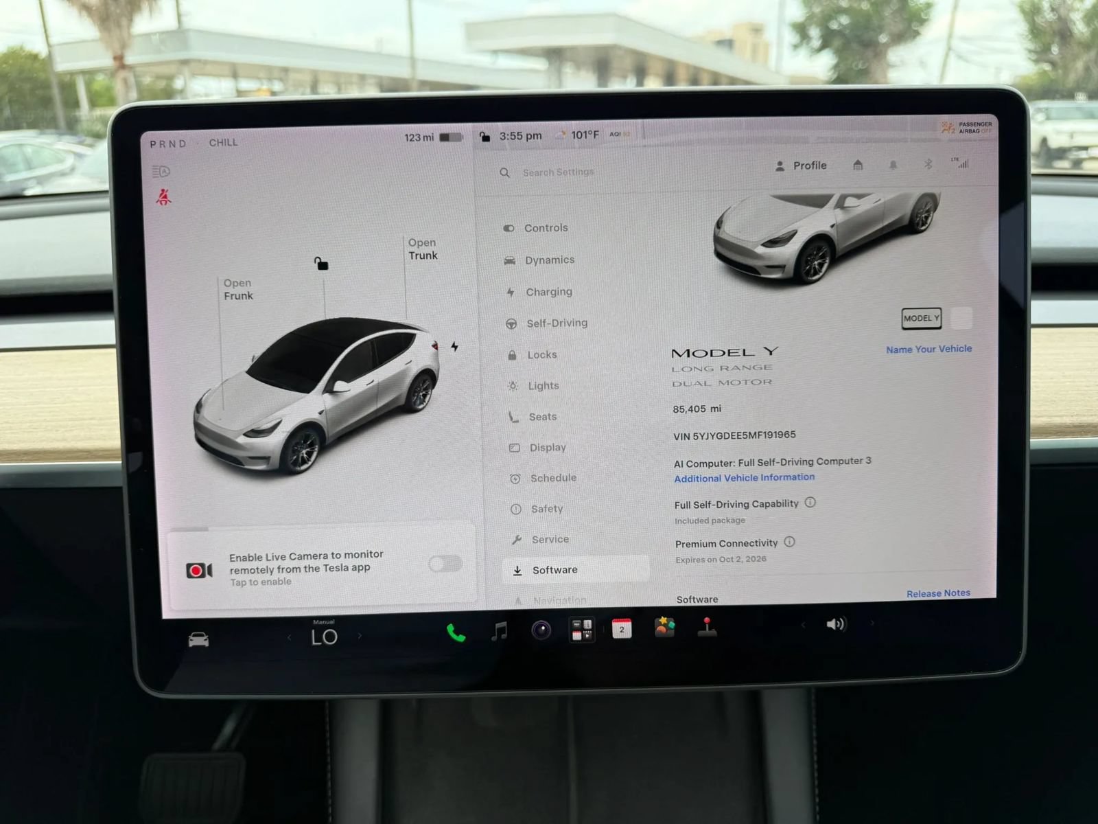Used 2021 Tesla Model Y Long Range AWD/4WD image 3