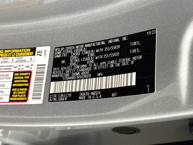 Used 2024 Toyota Grand Highlander Limited image 34