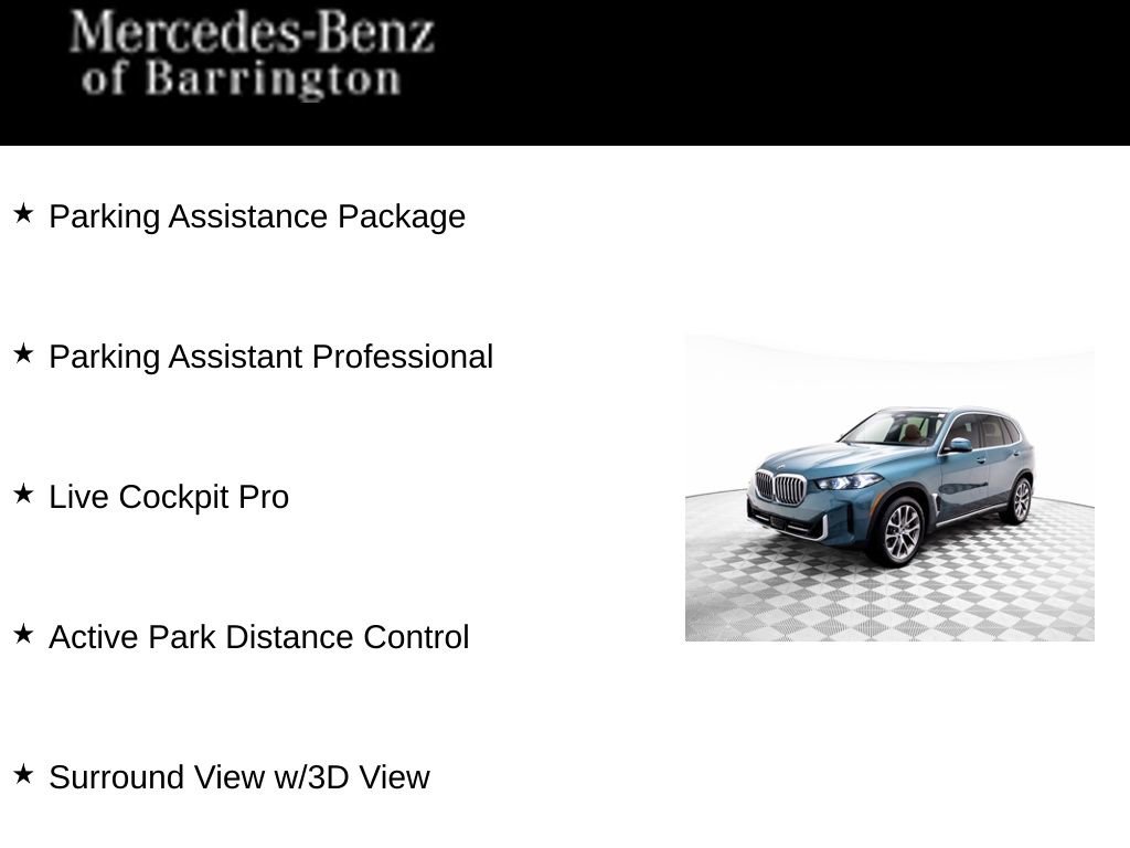 Used 2024 BMW X5 xDrive40i w/ Parking Assistance Package image 7