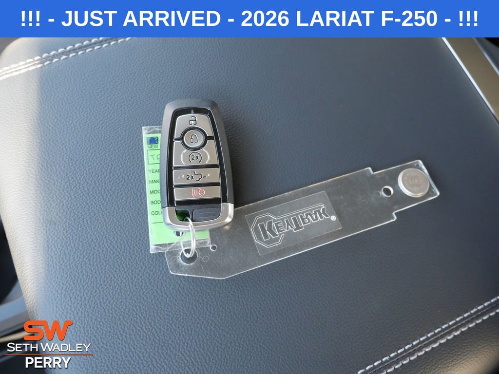 New 2026 Ford F250 Lariat w/ Black Appearance Package image 26