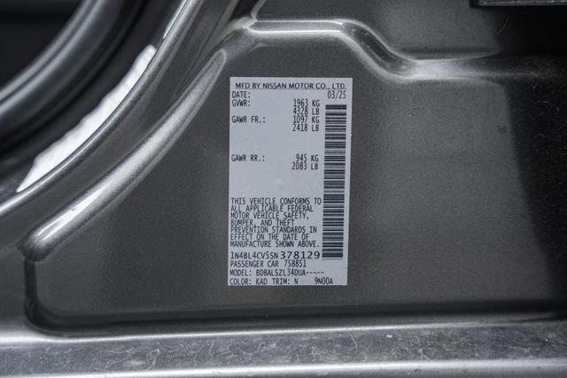 Used 2025 Nissan Altima 2.5 SR image 42