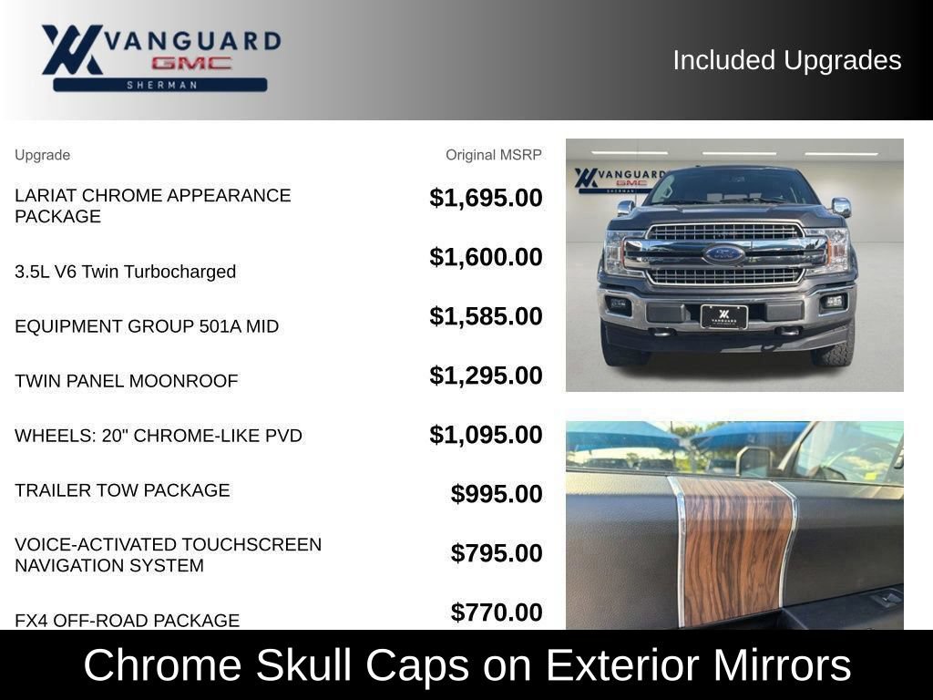 Used 2018 Ford F150 Lariat AWD/4WD image 14