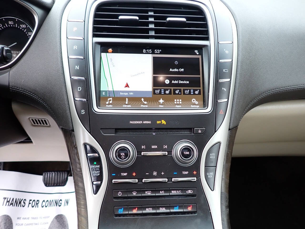 Used 2017 Lincoln MKX Reserve AWD/4WD image 10