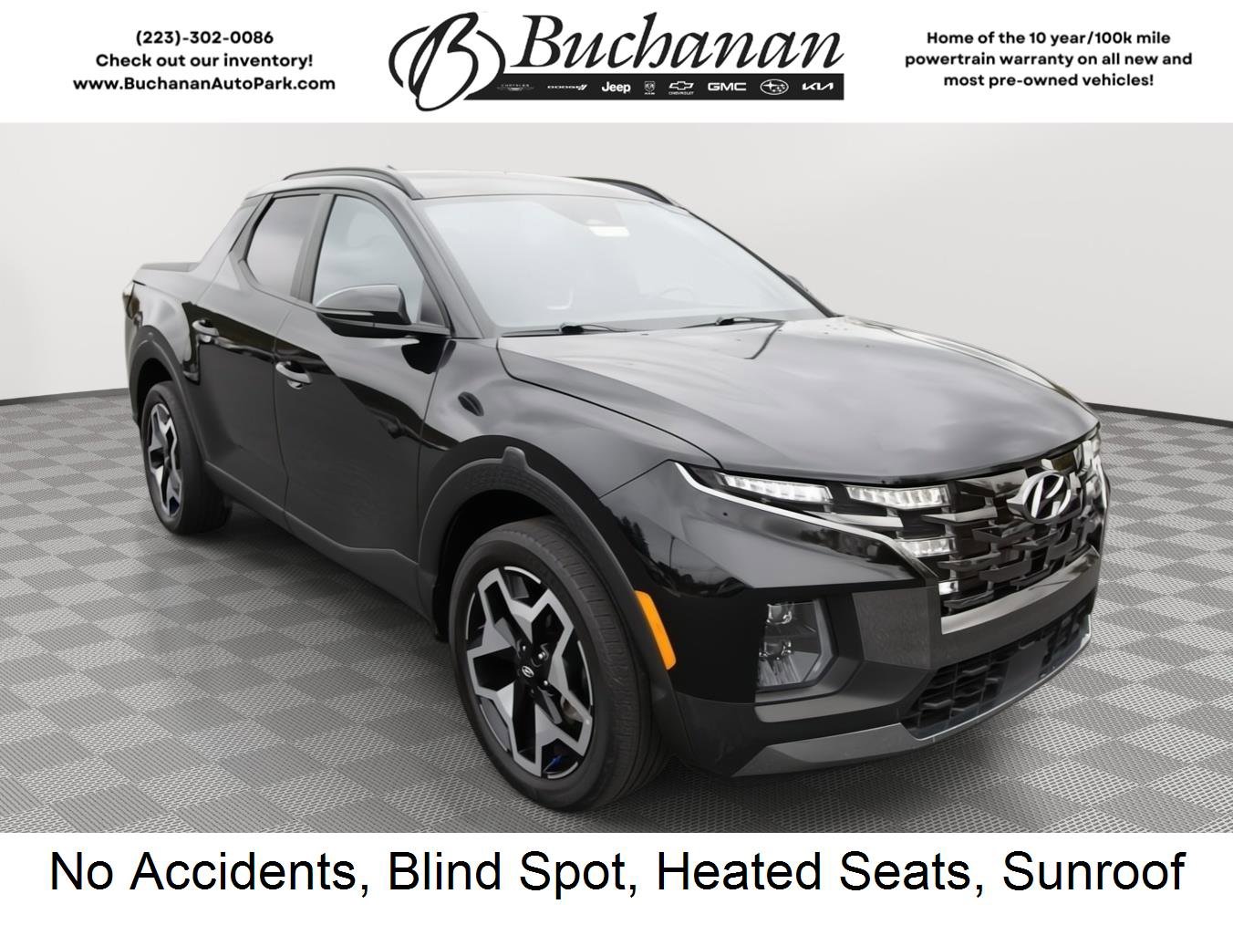 Used 2022 Hyundai Santa Cruz Limited w/ Cargo Package