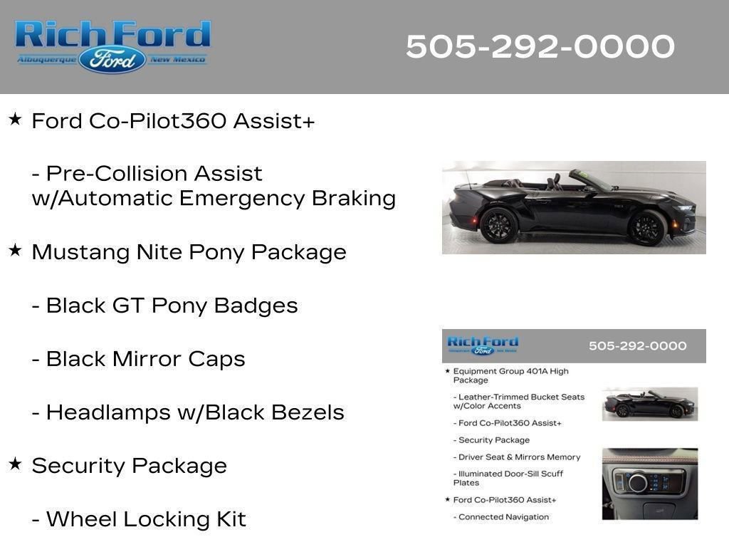 Certified 2025 Ford Mustang GT Premium RWD image 38