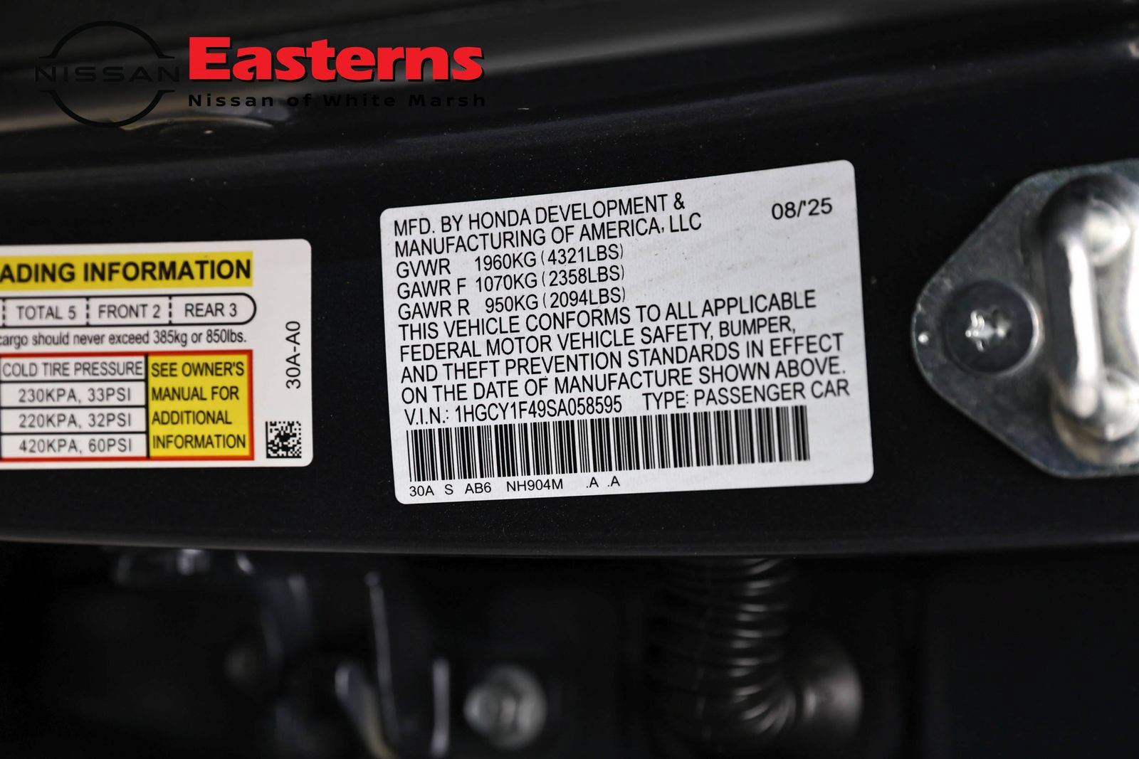 Used 2025 Honda Accord SE image 32