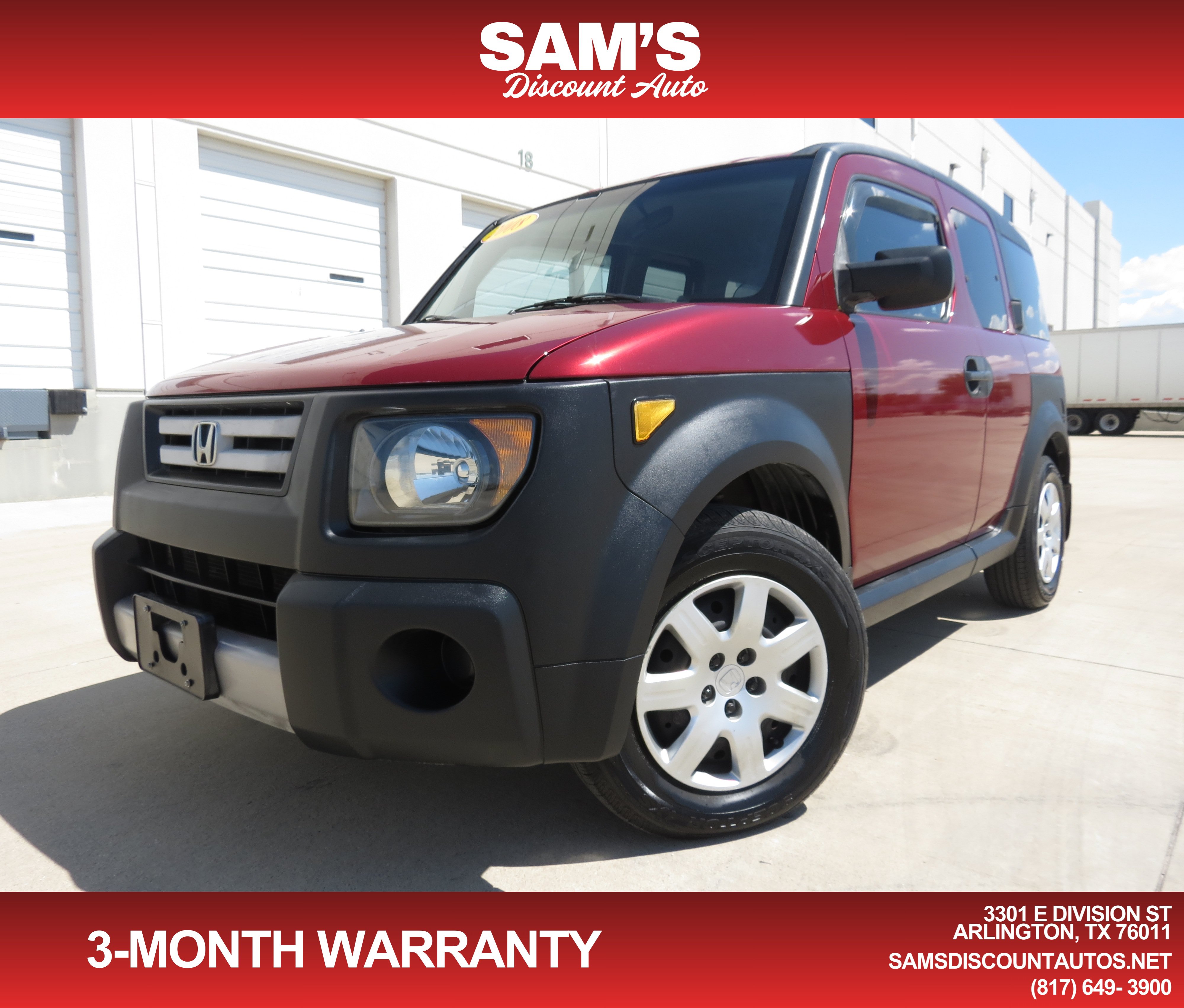 Used 2008 Honda Element LX
