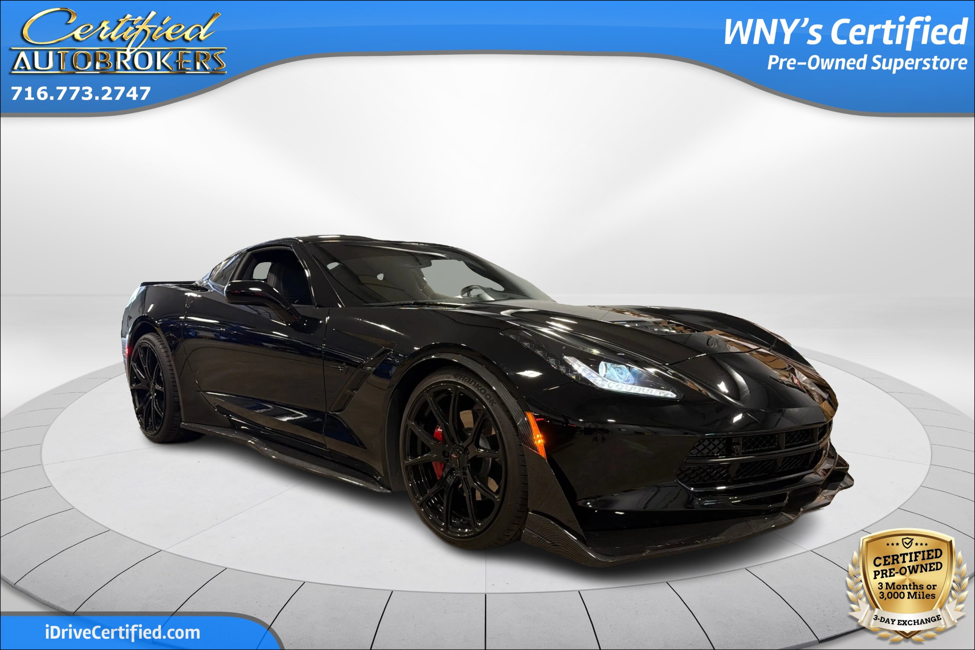Used 2016 Chevrolet Corvette Stingray Coupe w/ 2LT w/ 2LT Preferred Equipment Group RWD image 3