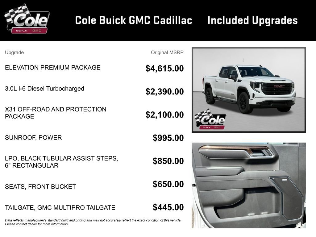 New 2026 GMC Sierra 1500 Elevation w/ Elevation Premium Package AWD/4WD image 3