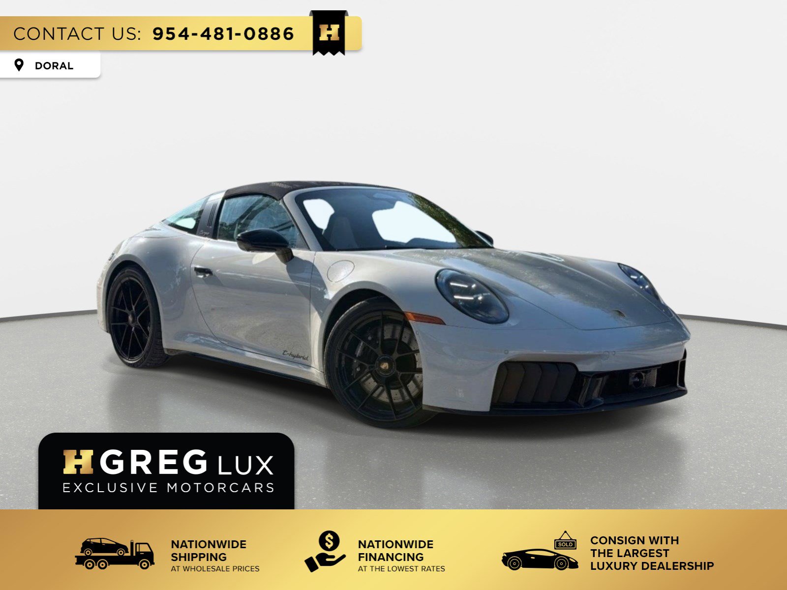 Used 2026 Porsche 911 Targa 4 GTS AWD/4WD image 1