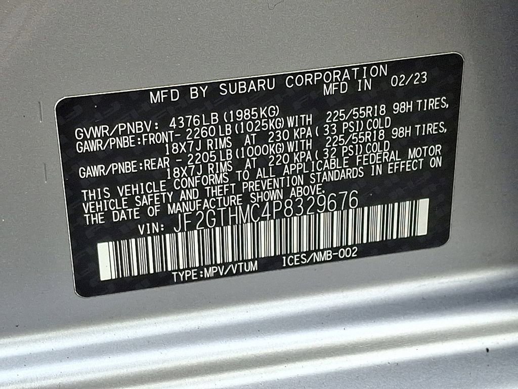 Used 2023 Subaru Crosstrek 2.5i Limited w/ Moonroof Package image 26